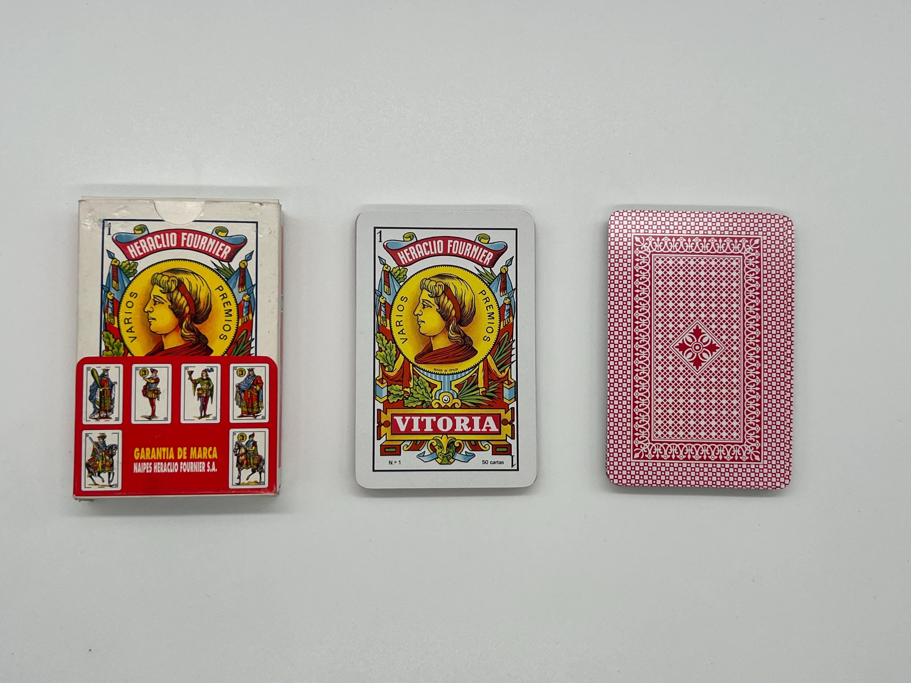 スペインのトランプ（50枚）Heraclio Fournier著（スペインで出版 