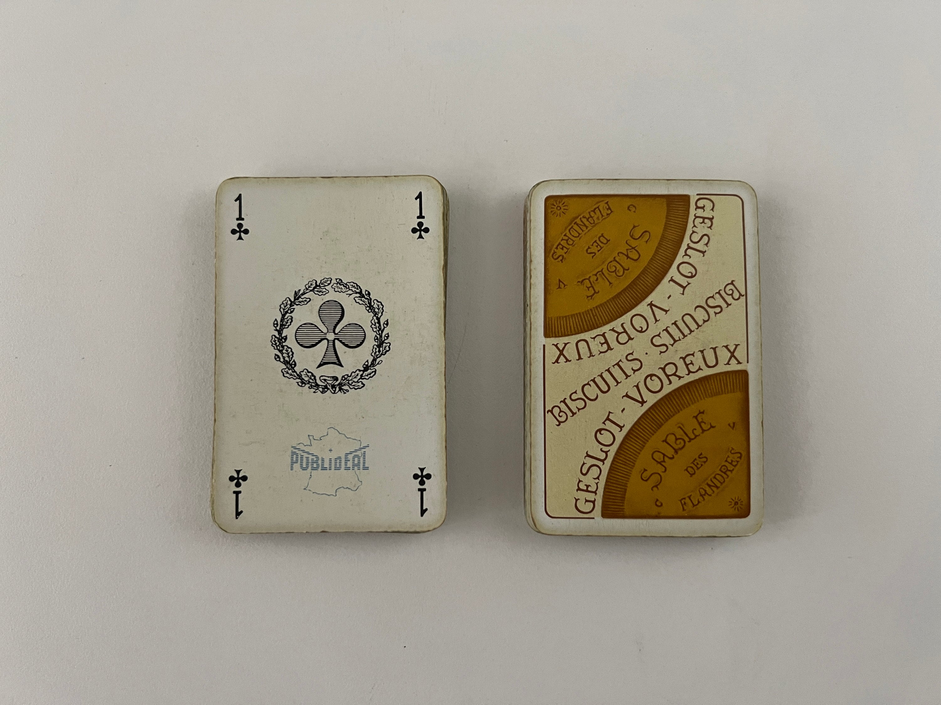 ヴィンテージ フランス Geslot-Voreux Jeu de 32 Cartes トランプ