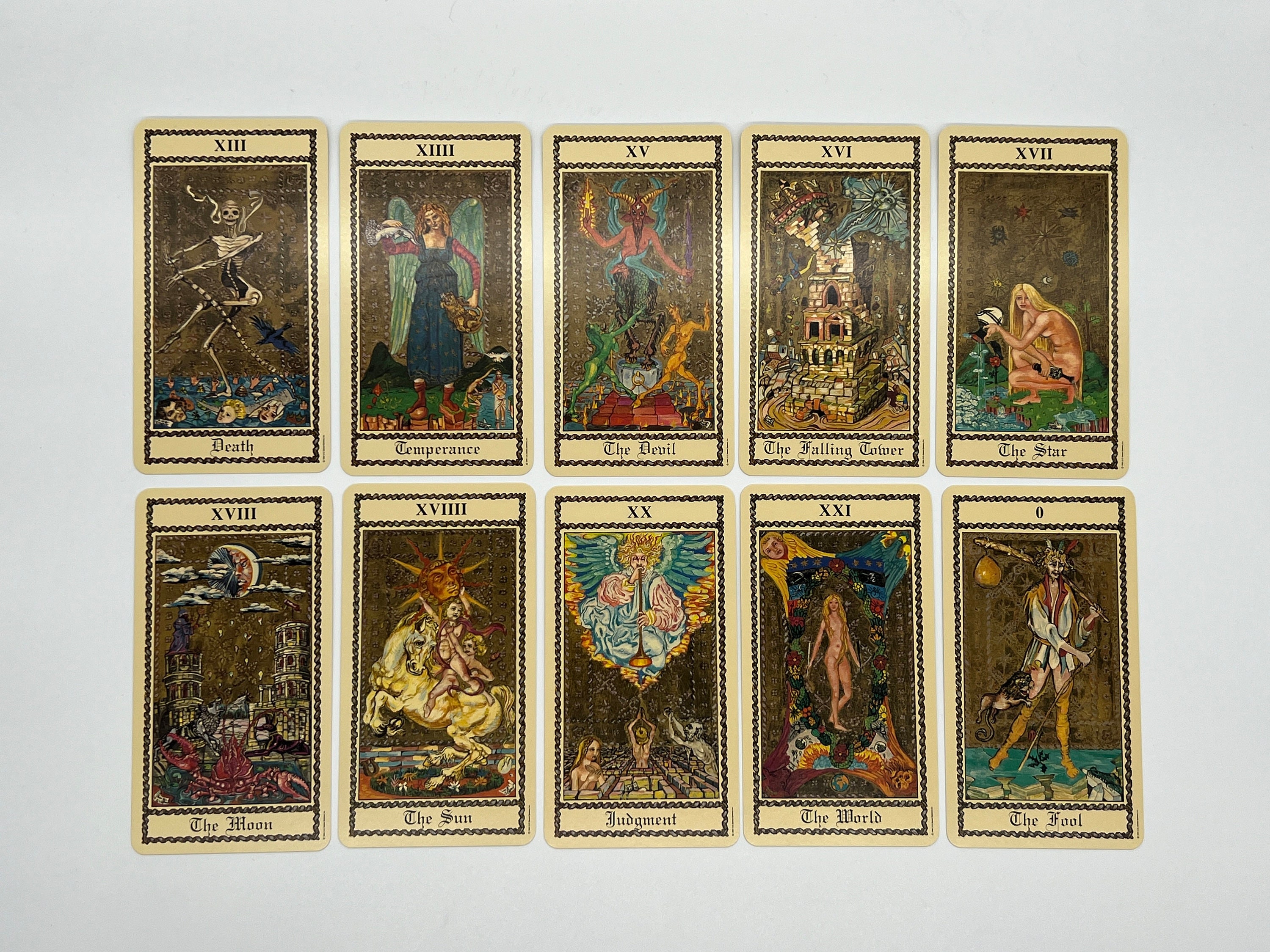 ブックセットは絶版♥The Medieval Scapini Tarot THE MEDIEVAL SCAPINI TAROT CARDS DECK LUIGI SCAPINI US GAMES