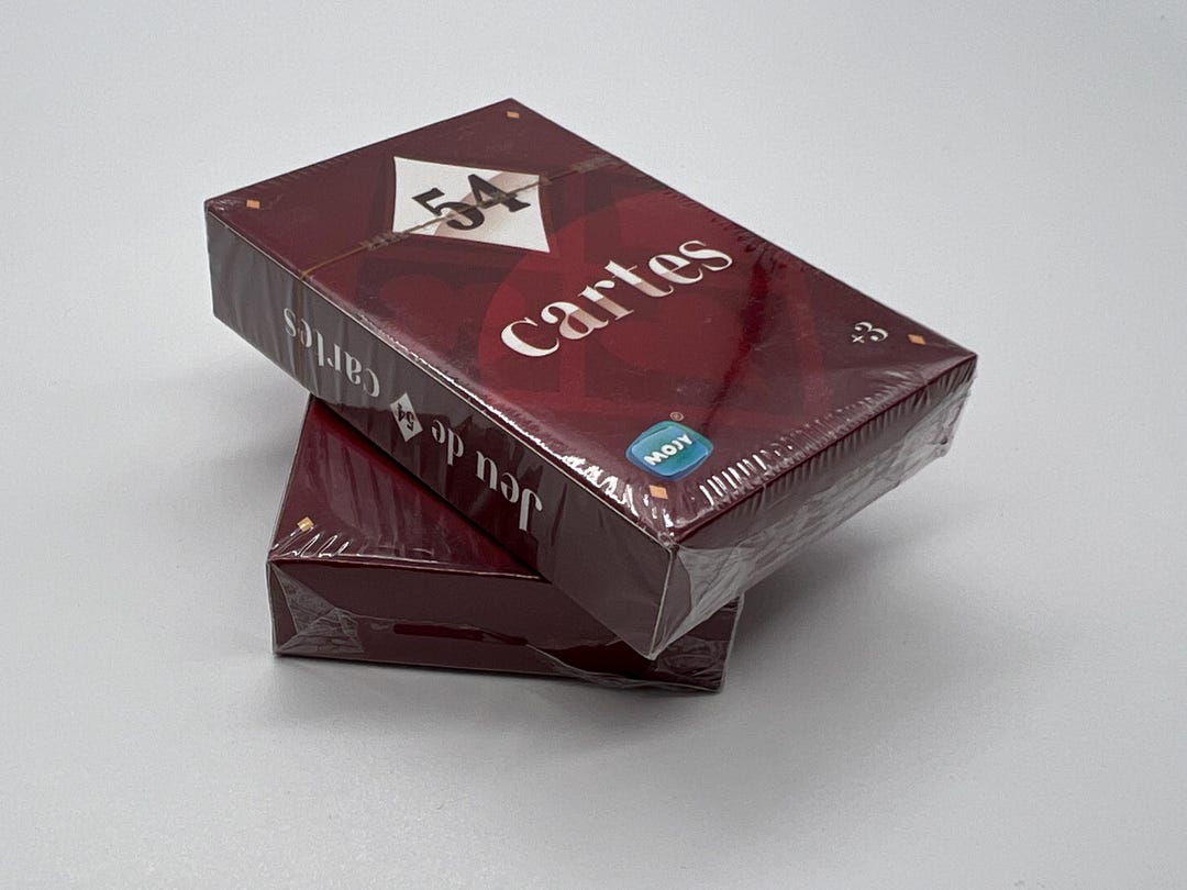 Jeu De 54 Cartes by Mojy (cartamundi) Published in France (canasta ...