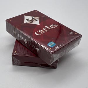 Mojy (Cartamundi) による 54 Cartes フランスで出版 (カナスタ、ポーカー、ブリッジ) 標準トランプ