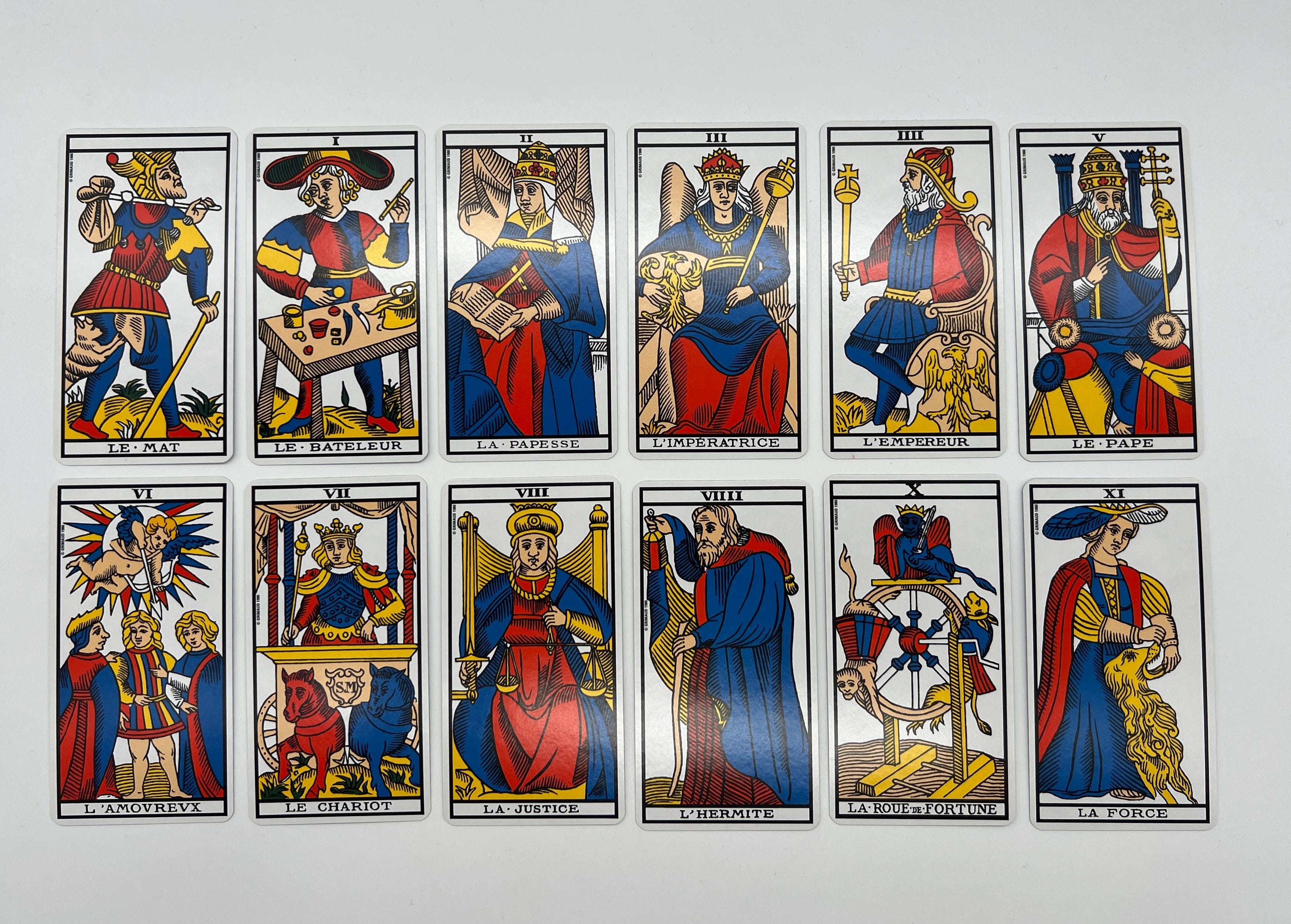Bicycle - Le Tarot De Django - Collezione Soul Shadow 2 - Grimaud - 78 Carte, Fabbricato In Francia