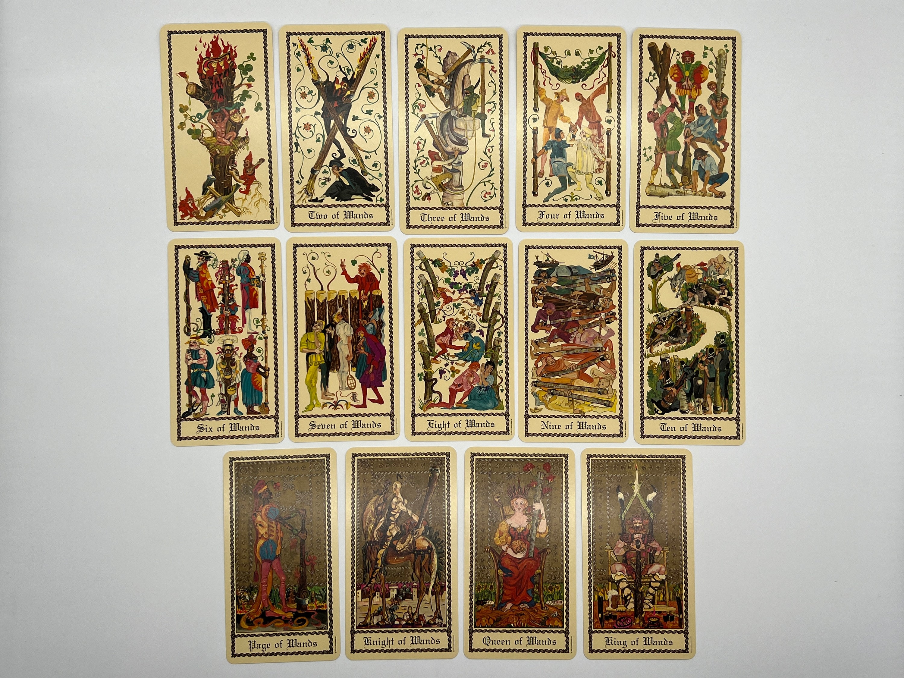 The Medieval Scapini Tarot (1985) by U.S. Games Systems