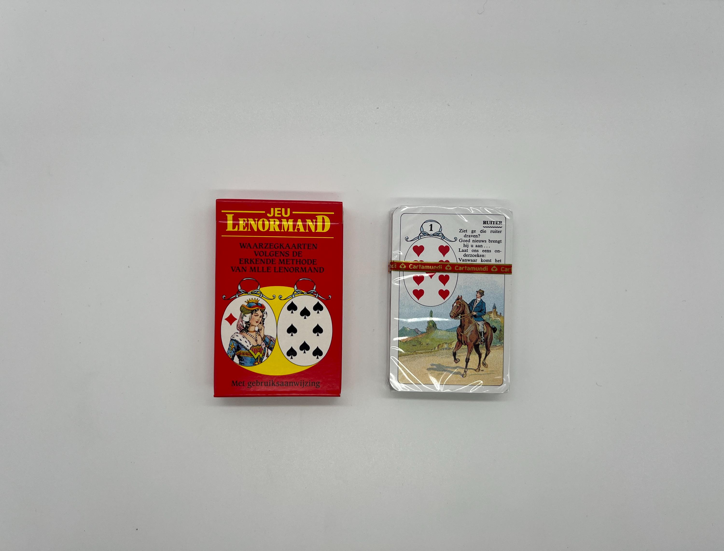 SET CARTE DA gioco Bridge e Canasta - Coeur - custodia trasparente