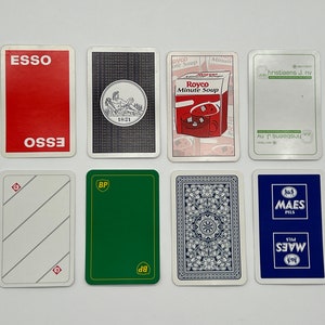 Set of Vintage Joker Cards (classic Playing Cards) Joker Card ...