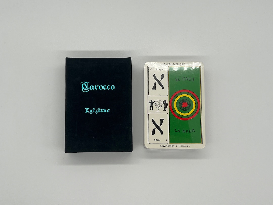 Tarocco Egiziano 1983 Egyptian Tarot by Ace Altenburg / U.S. Games  