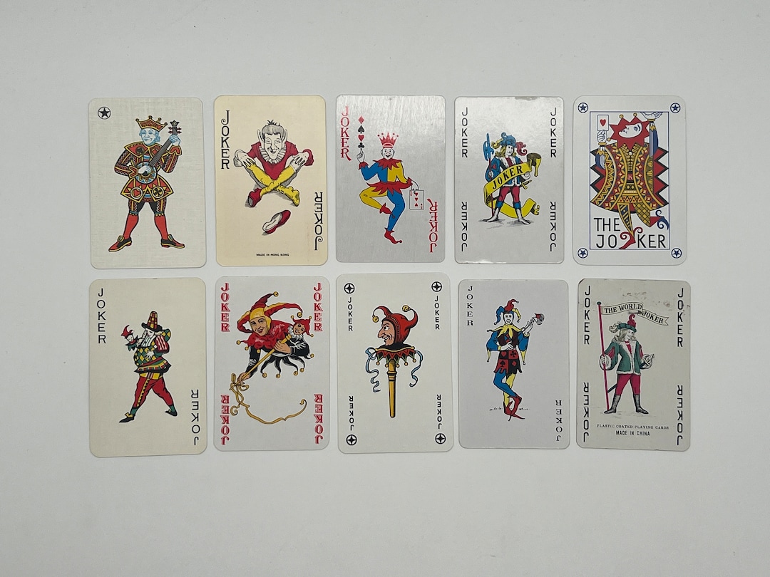 ヴィンテージ ジョーカー カード (クラシック トランプ) ジョーカー