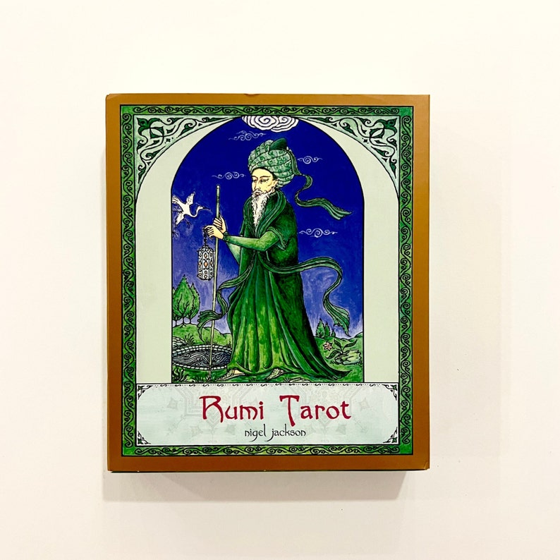 Rumi Tarot by Nigel Jackson book Cards Islamic Tarot Etsy