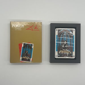 Jeu de cartes à l'unité Poker Tarot Dalí (1989) (cartes à jouer vintage Salvador Dalí) publié en Espagne (peinture surréaliste) Jeu rare