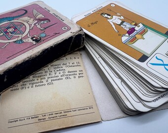 Vintage (1973) Aperol Egyptian Tarot (tarocchi Egizio) Limited