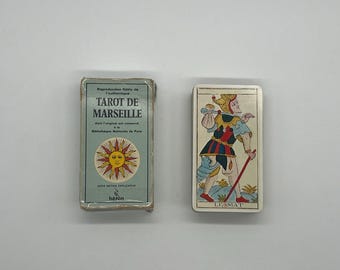 Vintage (1980) Tarot De Marseille by Nicolas Conver (1760 Edition