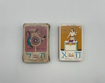 Vintage (1963) Ancien Tarot De Marseille by B. P. Grimaud