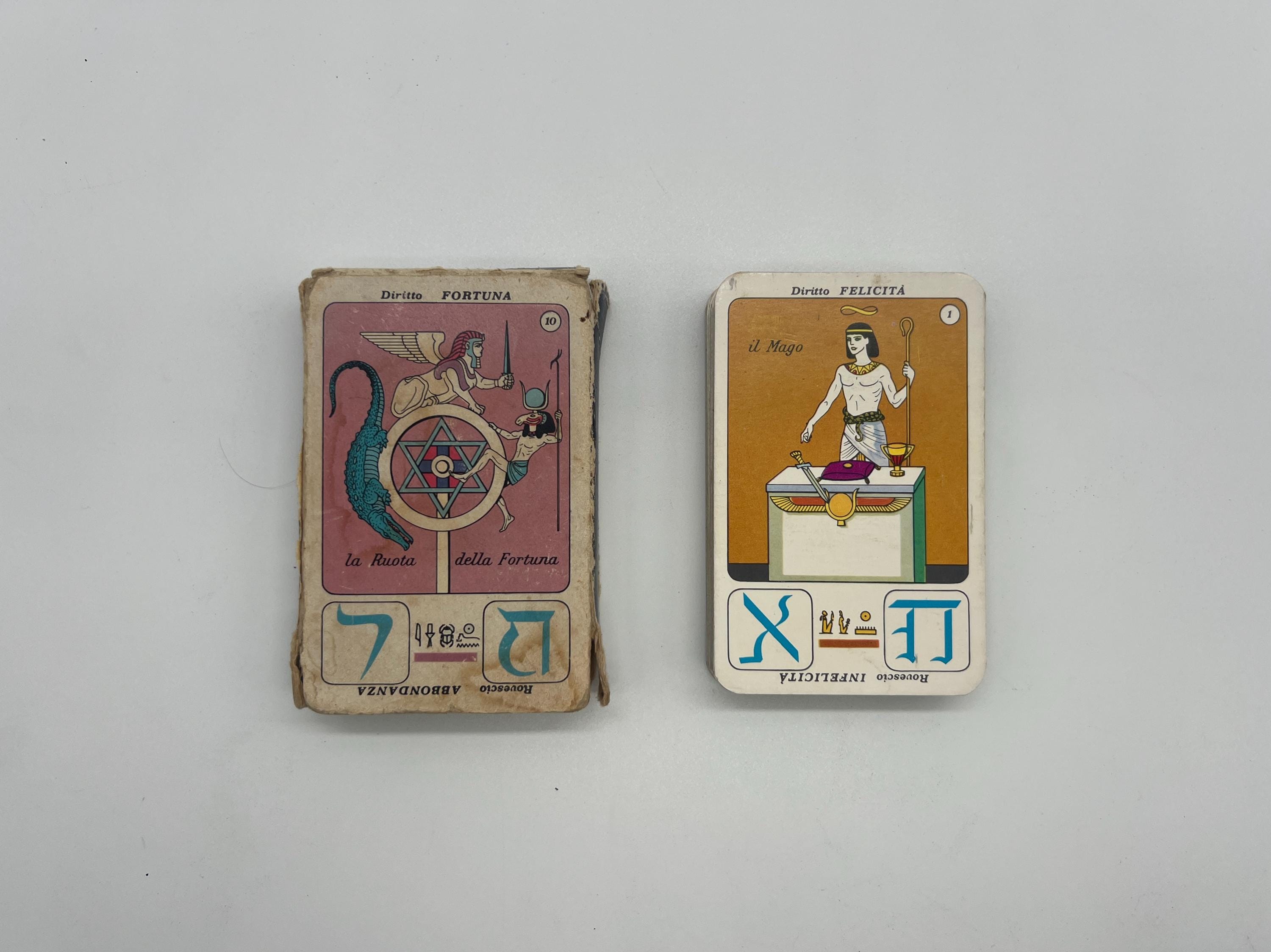 Vintage (1973) Aperol Egyptian Tarot (tarocchi Egizio) Limited