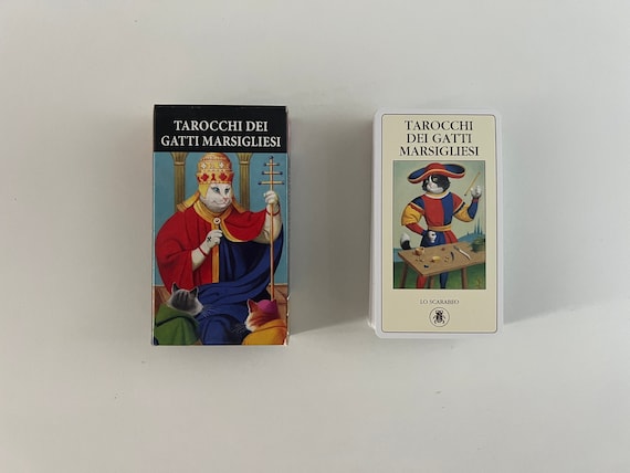 Tarocchi Dei Gatti Marsigliesi (marseille Cat Tarot) by Severino