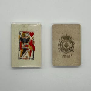 Carte da gioco antiche (Isole Britanniche, XVIII secolo) d'epoca (2004) del Museum Fournier (riproduzione del 1780) pubblicate in Spagna