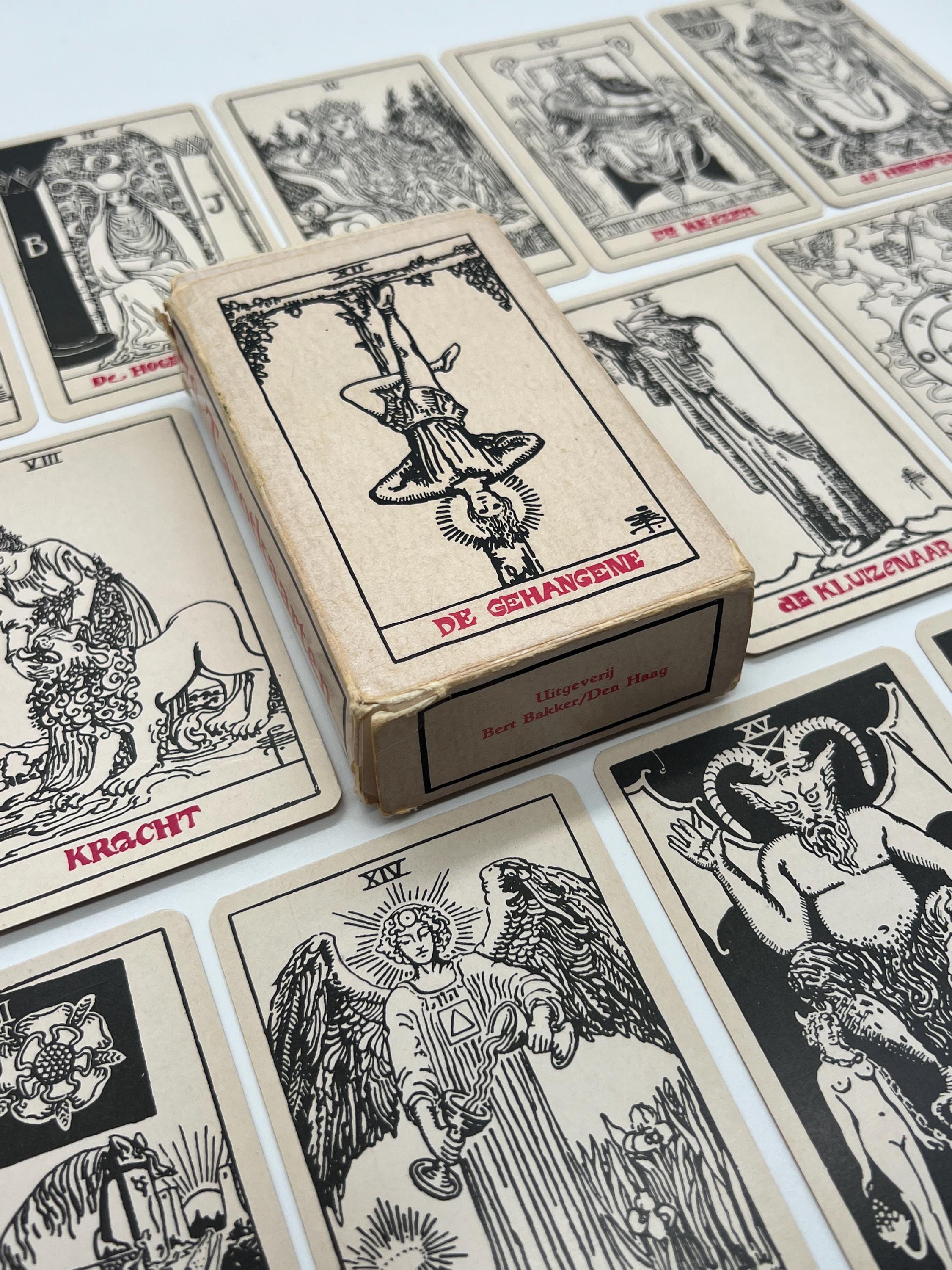 Vintage Rider Waite, 1970s Tarot Cards - Etsy