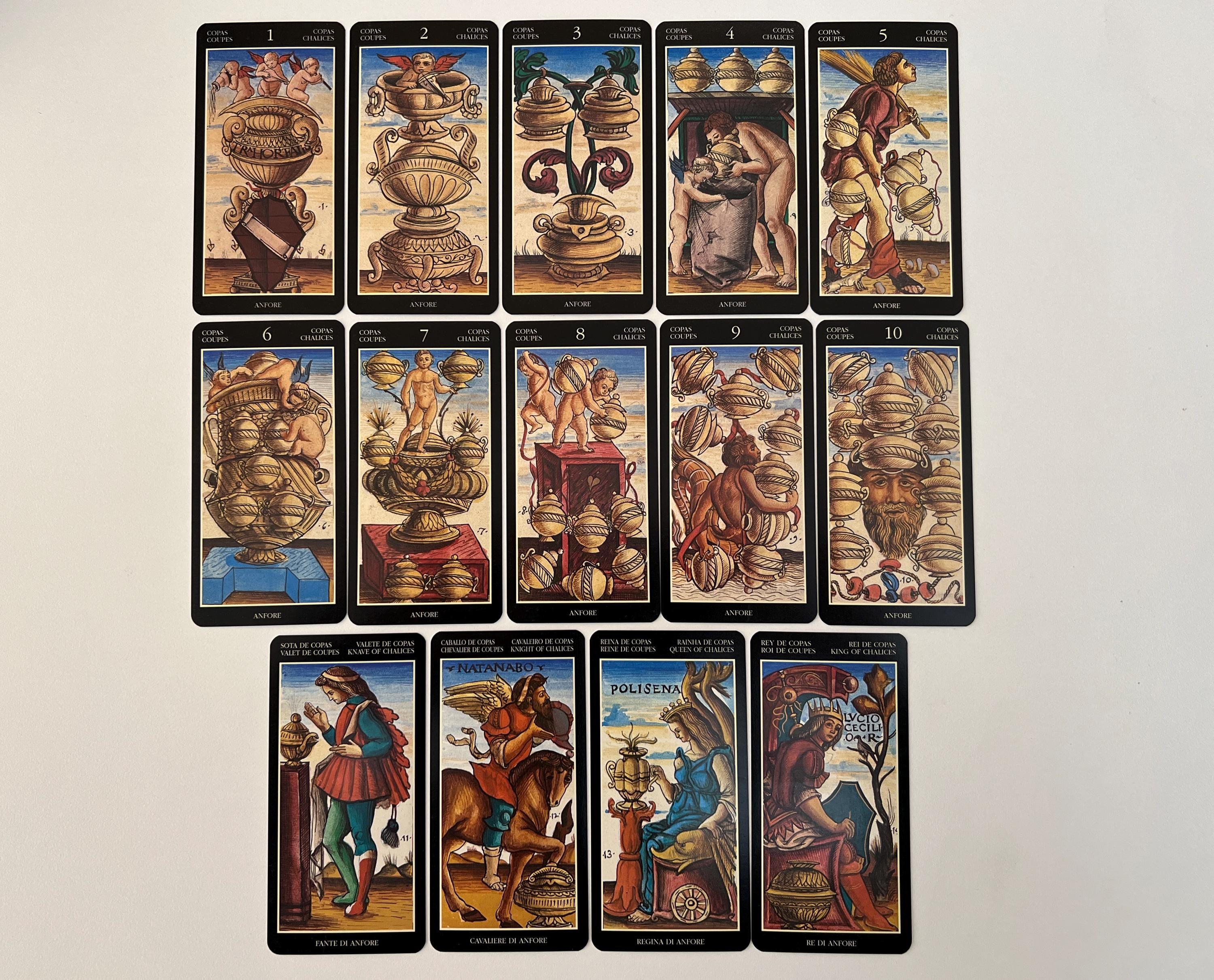 Minor Arcana Single Cards (alchemist Tarot 2001) Tarot