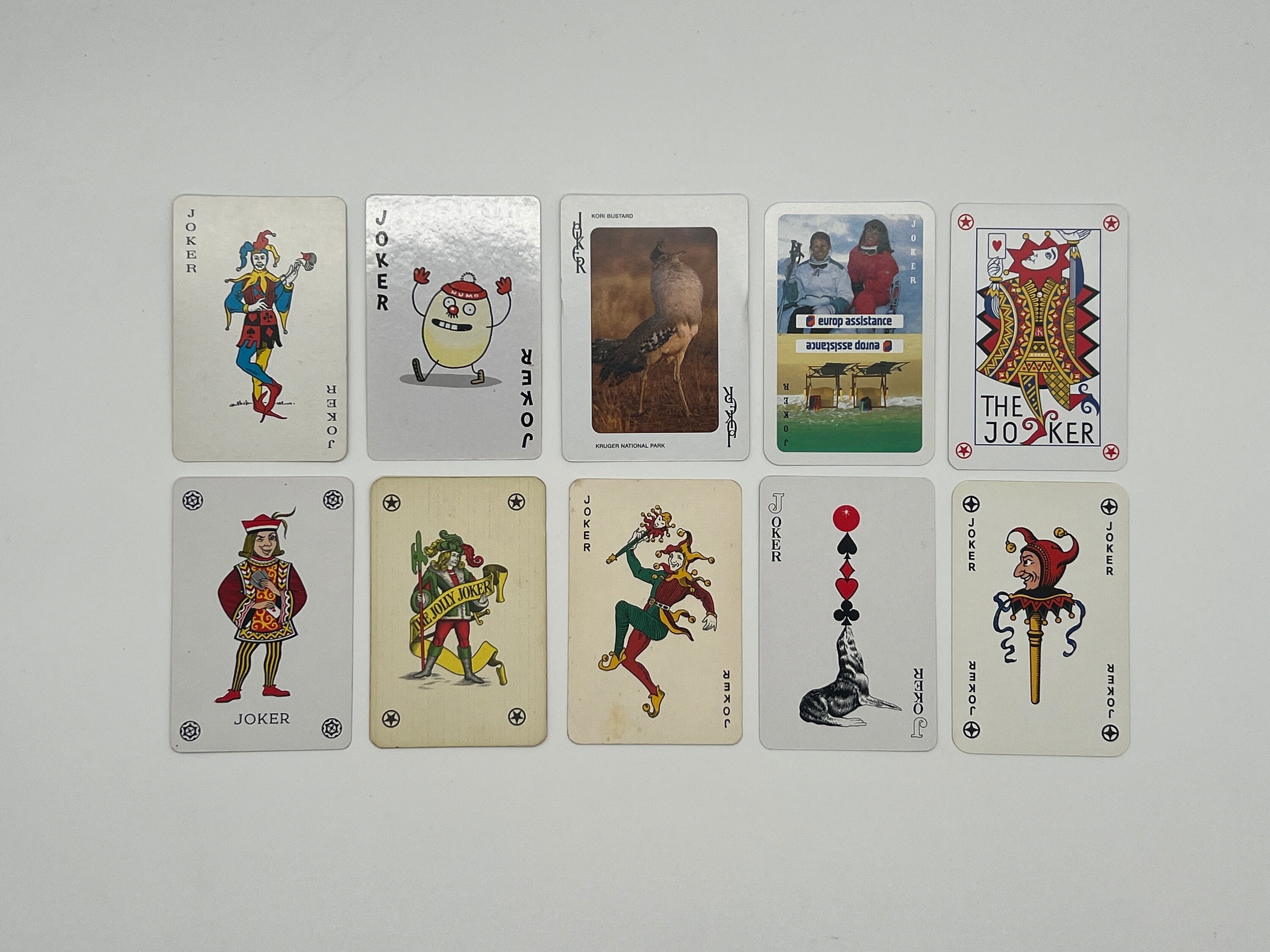 遊戯王トランプコレクション　JOKERセット7枚 ヴィンテージ ジョーカー トランプ (シングルカード) ジョーカー