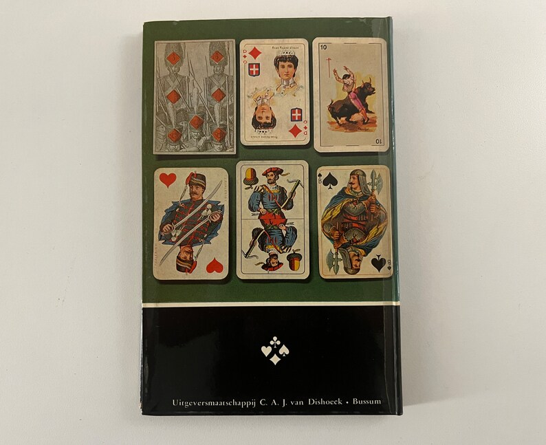 Vintage Book 1965 Speelkaarten by Han Janssen Playing Cards Illustrated Book Dutch Edition Boek Speelkaarten Netherlands image 10