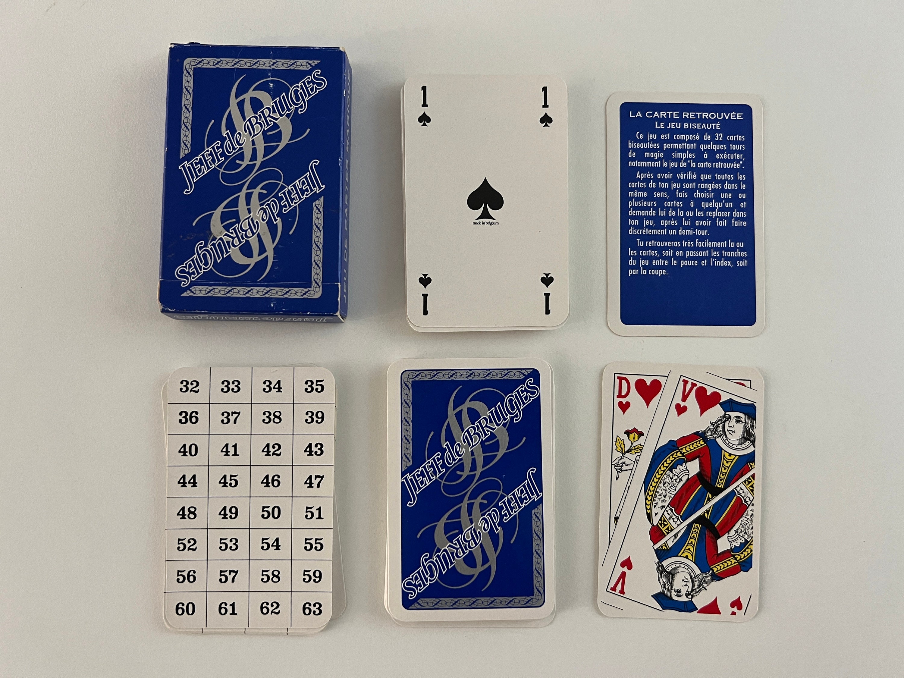 ヴィンテージ Jeu de Cartes Magique Jeff de Bruges (マジック カード