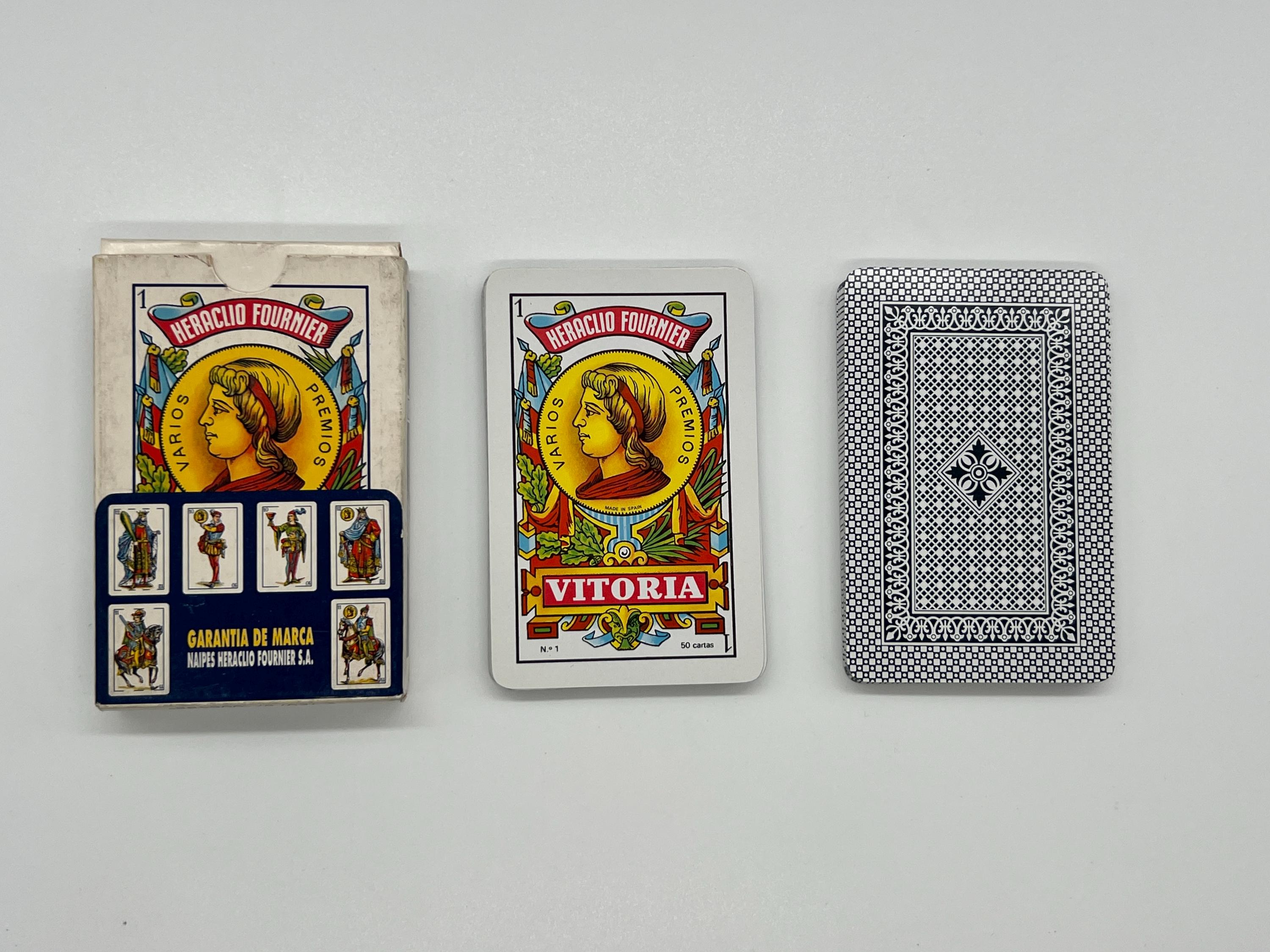 Jeu De Cartes Espagnoles Géantes Fournier - Années 1950 - Castillan Baraja