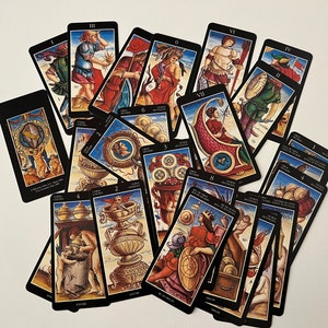 Minor Arcana Einzelkarten (Alchemist Tarot 2001) Tarot Alquimistico Lo Scarabeo (Ersatzkarten) Sola Busca Tarotkarten