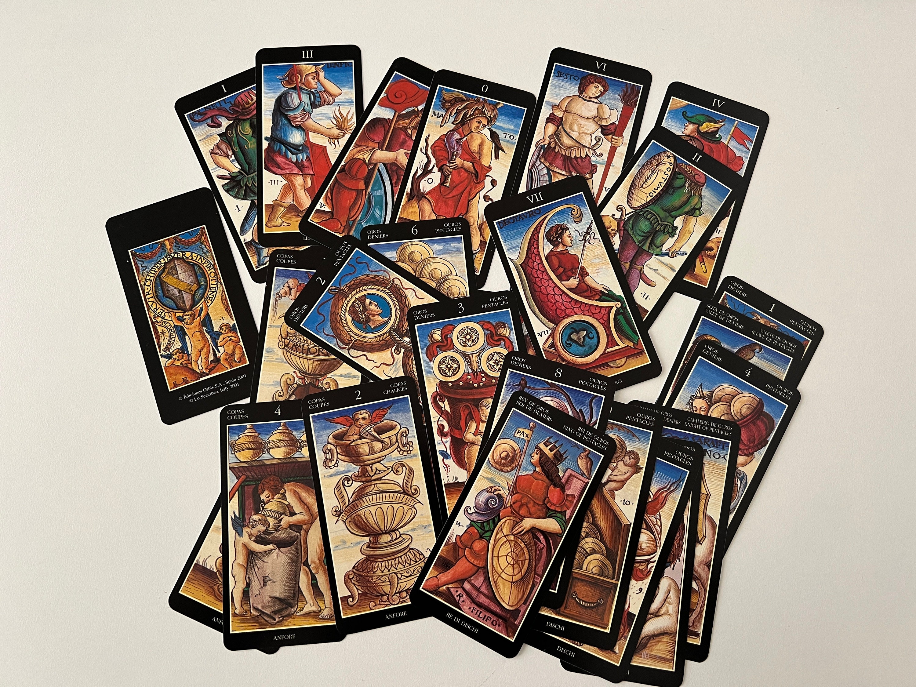 Minor Arcana Single Cards (alchemist Tarot 2001) Tarot