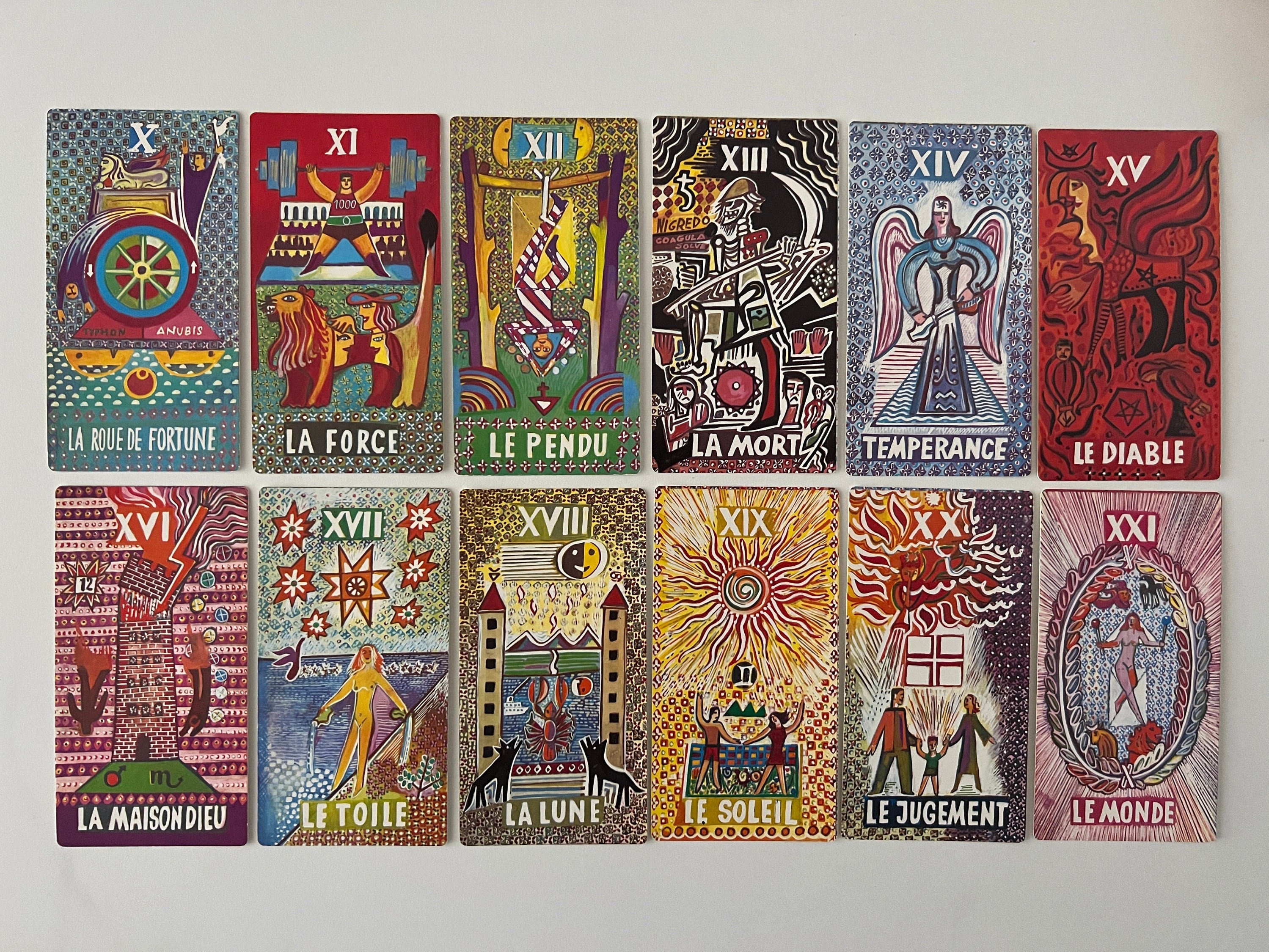 Tarot Piatnik Wien (1974) Rudolf Pointner Tarot (published Tarot Piatnik Wien (1974) Rudolf Pointner Tarot (published