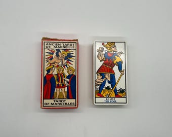 1949 Paul Marteau Tarot De Marseille - Editions Dusserre - Etsy