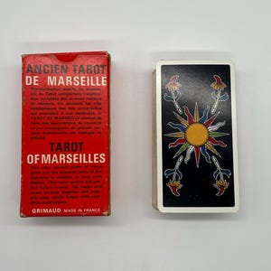 Tarot Antiguo de Marsella - Ancient Tarot de Marseille - Paul Marteu