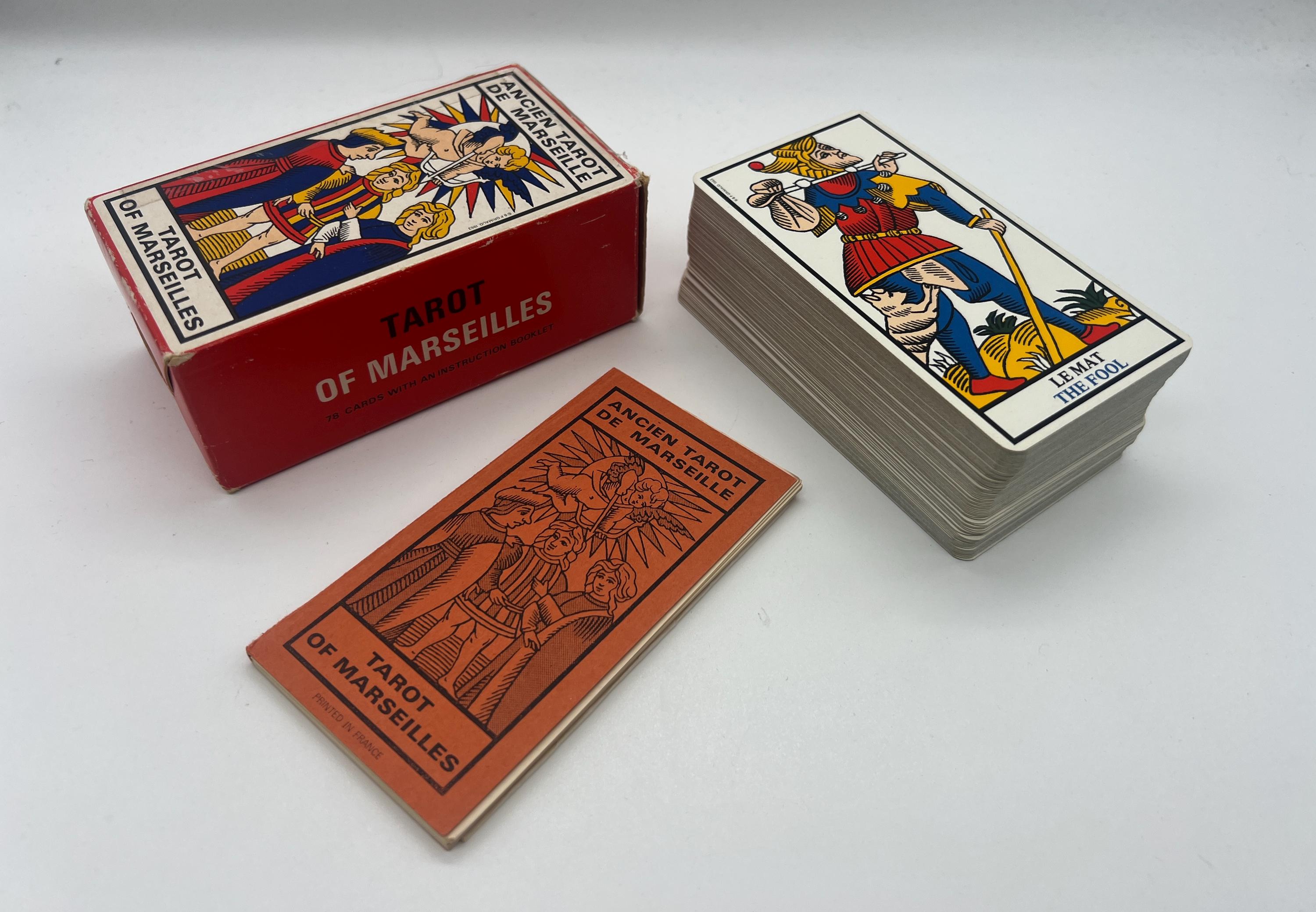 Vintage (1963) Ancien Tarot De Marseille by B. P. Grimaud