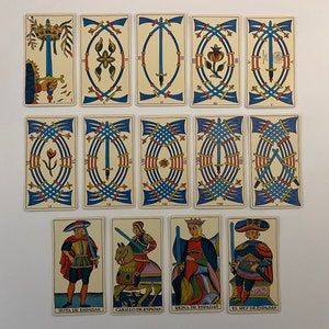 Fournier Spanish Classic Tarot Deck – 78 Karten In Braun, Mit Anleitung (F21814)