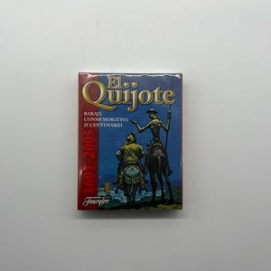 Vintage (2005) Don Kichot Karty do Gry (El Quijote) Pamiątkowa Talia na 400-lecie (Miguel de Cervantes) Opublikowane w Hiszpanii