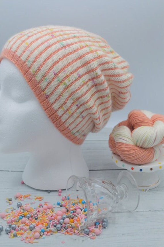 Knitting Pattern | Celebrate Hat by Reneé Rockwood | Instant Digital Download