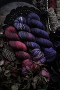 MOON YARN | Flower Moon Goddess Collection | Single Skein | Hand Dyed Yarn