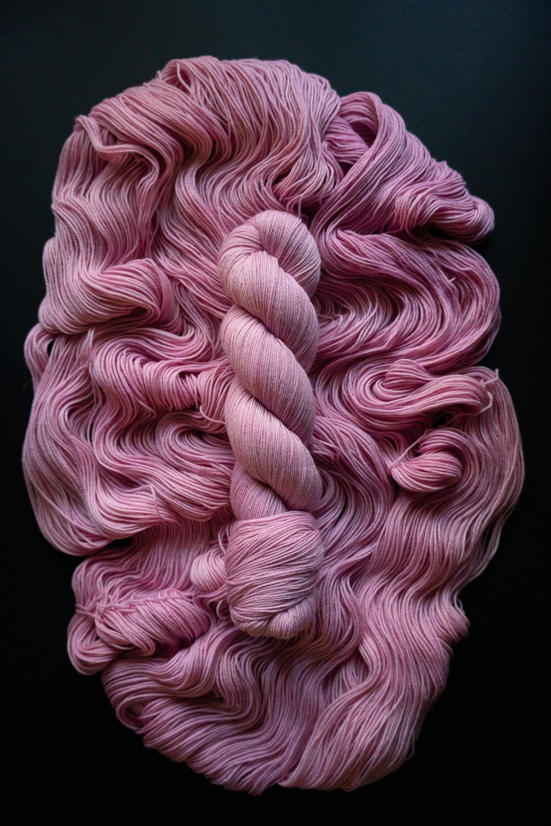 Hand Dyed Yarn Aura Choice of Weight Crow and Crescent Yarn image 7