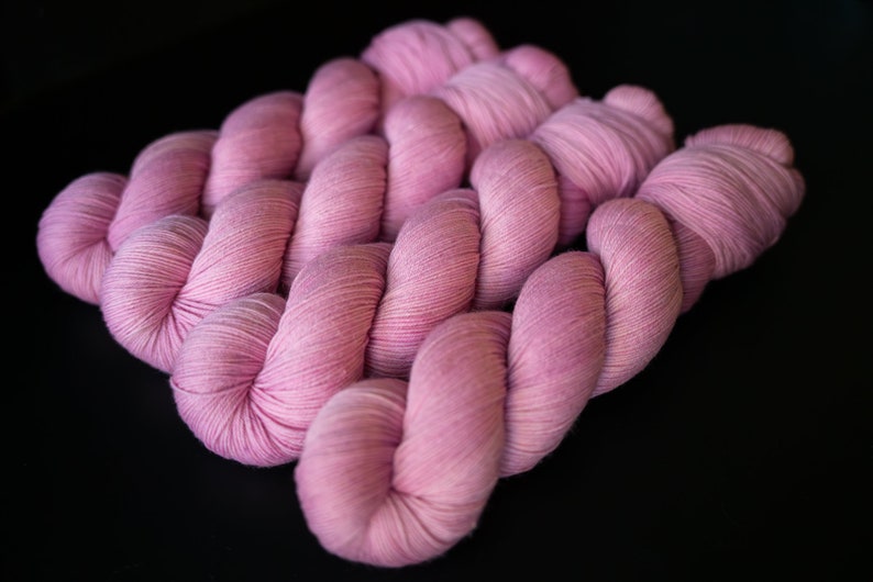 Hand Dyed Yarn Aura Choice of Weight Crow and Crescent Yarn image 4