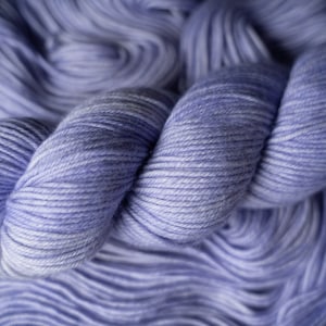 Hand Dyed Yarn Aether Choice of Weight Crow and Crescent Yarn image 7