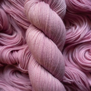 Hand Dyed Yarn Aura Choice of Weight Crow and Crescent Yarn image 9