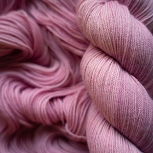 Hand Dyed Yarn Aura Choice of Weight Crow and Crescent Yarn image 8