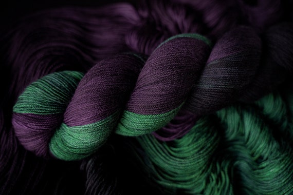 Fingering Weight Yarn - CROW & CRESCENT YARN