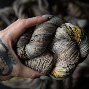 Hand Dyed Yarn | Perseverance | Choice of Weight | Crow and Crescent Yarn
