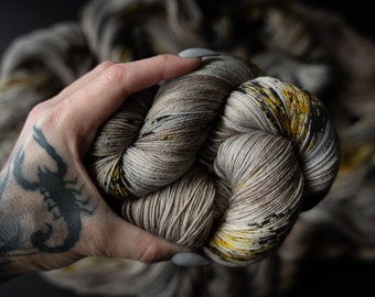 Hand Dyed Yarn | Perseverance | Choice of Weight | Crow and Crescent Yarn