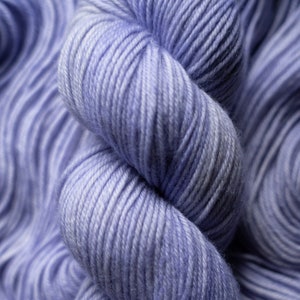 Hand Dyed Yarn Aether Choice of Weight Crow and Crescent Yarn image 6