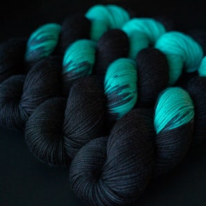 Hand Dyed Yarn | Todd | Choice of Weight | Crow and Crescent Yarn