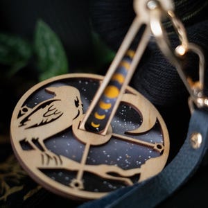 Hilo Crow & Crescent (marca LemonwoodFiberTools) Mini-Minder