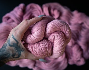 Hand Dyed Yarn | Aura | Choice of Weight | Crow and Crescent Yarn