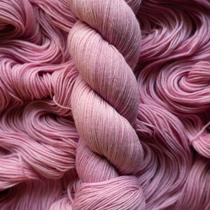 Hand Dyed Yarn Aura Choice of Weight Crow and Crescent Yarn image 5