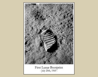 NASA Space Earth/'s Moon Footprint 9057