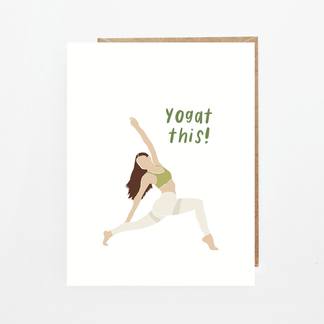 Grußkarte Yoga Lustig Geburtstagswünsche Liebe Du hast Etsy.de